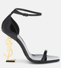 Saint Laurent Opyum 110 patent leather sandals