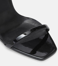 Saint Laurent Opyum 110 patent leather sandals