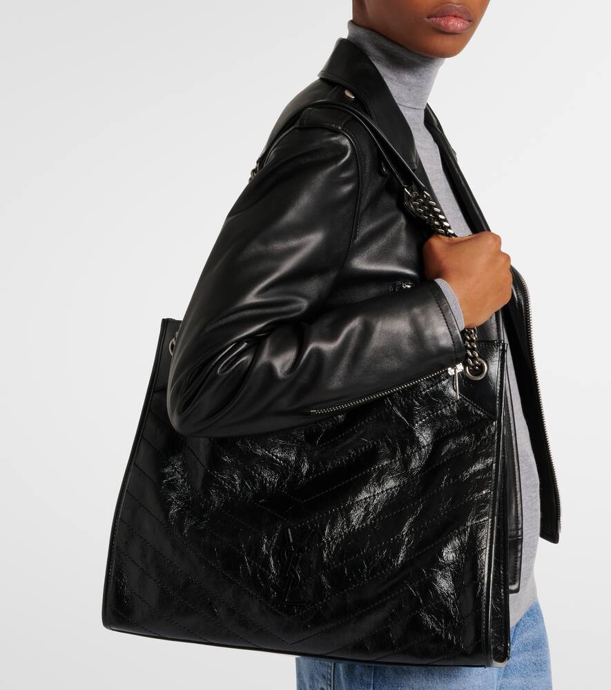 Saint Laurent Niki Large leather tote