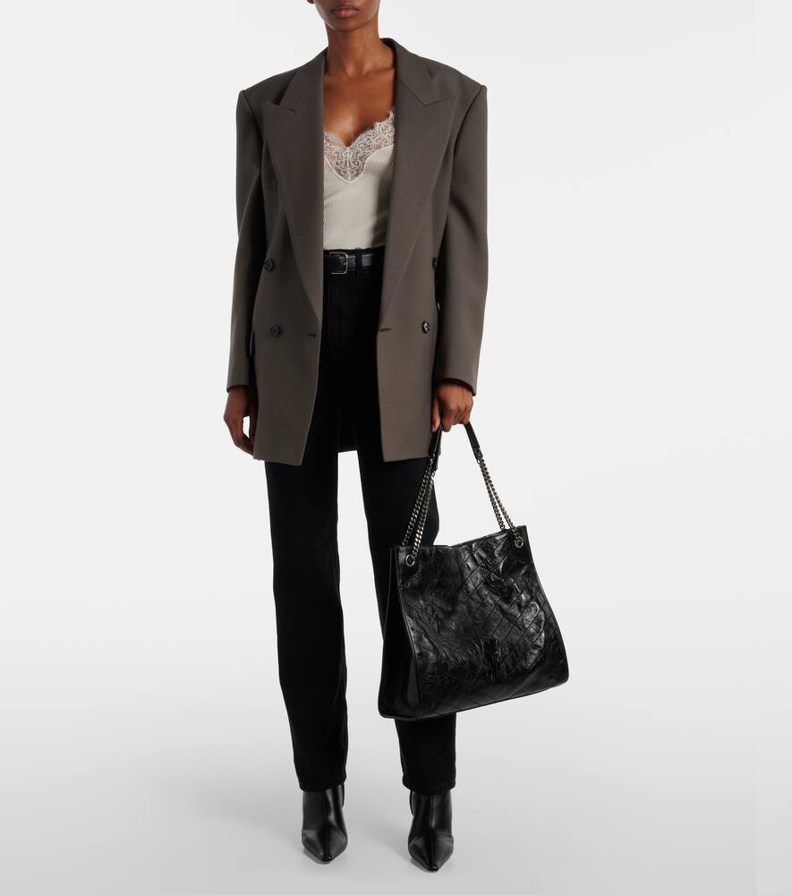 Saint Laurent Niki Large leather tote