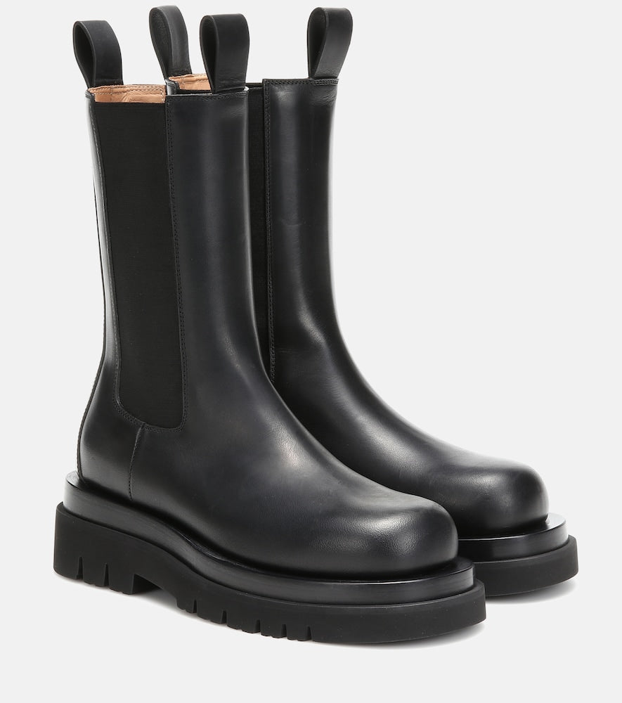 Bottega Veneta Lug leather ankle boots - Bottega Veneta Lug 皮革踝靴