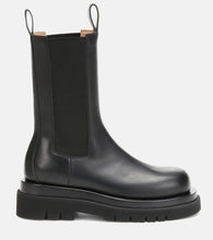 Bottega Veneta Lug leather ankle boots