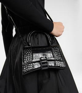 Balenciaga Hourglass XS leather crossbody bag