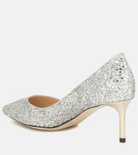 Jimmy Choo Romy 60 glitter pumps