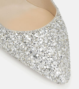 Jimmy Choo Romy 60 glitter pumps