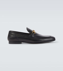 Gucci Gucci Jordaan Horsebit leather loafers