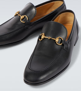 Gucci Gucci Jordaan Horsebit leather loafers