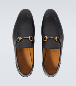 Gucci Gucci Jordaan Horsebit leather loafers