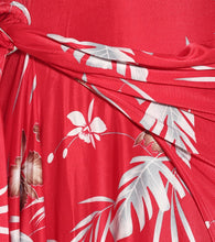 Rabanne Printed jersey midi wrap dress