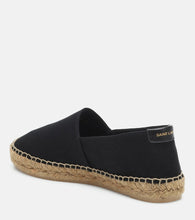 Saint Laurent Embroidered canvas espadrilles