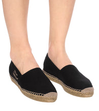 Saint Laurent Embroidered canvas espadrilles