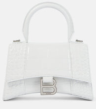 Balenciaga Hourglass XS leather crossbody bag - Balenciaga Hourglass XS 皮革斜挎包