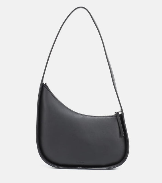 The Row Half Moon leather shoulder bag. Shop The Row Shoulder Bags for women now.