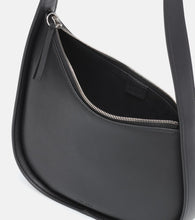 The Row Half Moon leather shoulder bag