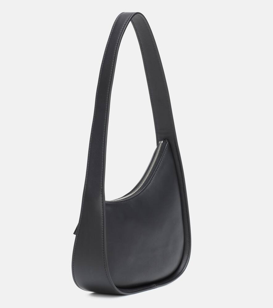 The Row Half Moon leather shoulder bag