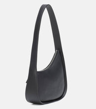 The Row Half Moon leather shoulder bag