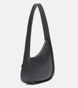 The Row Half Moon leather shoulder bag