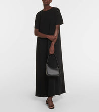 The Row Half Moon leather shoulder bag