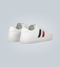 Moncler New Monaco leather sneakers