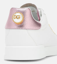 Dolce&Gabbana Portofino leather sneakers