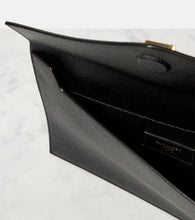 Saint Laurent Uptown leather clutch