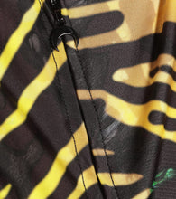 Marine Serre Zebra-print jersey maxi dress