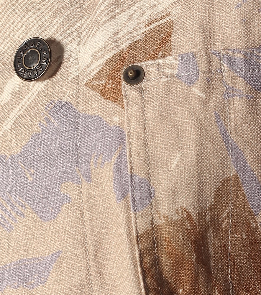 Isabel Marant Itora cotton and linen jacket