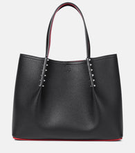 Christian Louboutin Cabarock Small leather tote. Shop Christian Louboutin Tote Bags for women now.
