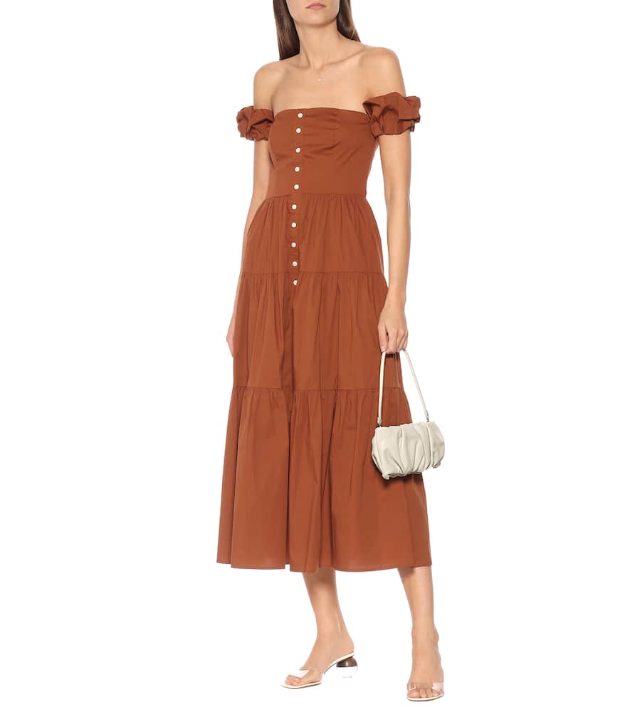 Staud Bean leather shoulder bag