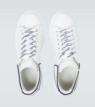 McQueen Oversized leather sneakers