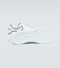 McQueen Oversized leather sneakers
