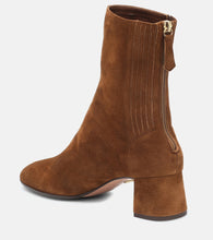 Aquazzura Saint Honor√É¬© 50 suede ankle boots