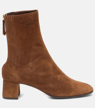 Aquazzura Saint Honor√É¬© 50 suede ankle boots