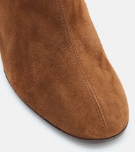 Aquazzura Saint Honor√É¬© 50 suede ankle boots