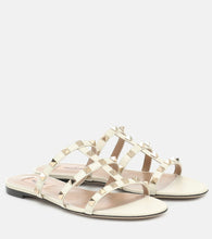 Valentino Garavani Rockstud leather slides