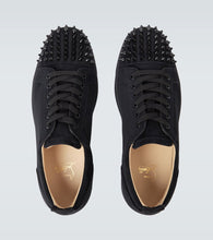 Christian Louboutin Louis Junior Spikes leather sneakers