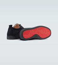 Christian Louboutin Louis Junior Spikes leather sneakers