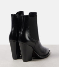 Saint Laurent Theo 95 leather Chelsea boots