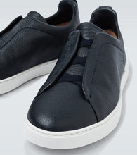 Zegna Triple Stitch leather sneakers