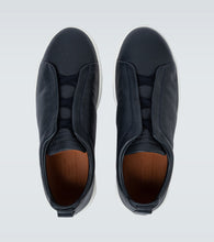 Zegna Triple Stitch leather sneakers
