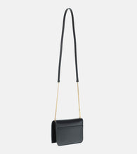 Saint Laurent Cassandre leather phone pouch