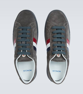Moncler New Monaco suede sneakers