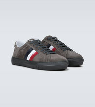 Moncler New Monaco suede sneakers