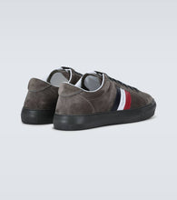 Moncler New Monaco suede sneakers