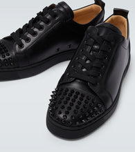 Christian Louboutin Louis Junior Spikes leather sneakers