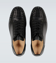 Christian Louboutin Louis Junior Spikes leather sneakers
