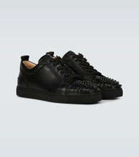 Christian Louboutin Louis Junior Spikes leather sneakers