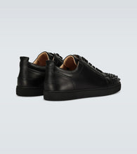 Christian Louboutin Louis Junior Spikes leather sneakers