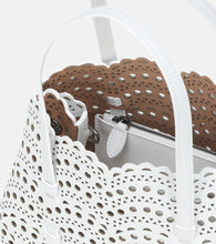 Alaia Le Mina 25 Vienne Wave leather tote bag