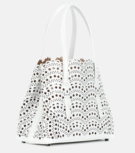Alaia Le Mina 25 Vienne Wave leather tote bag